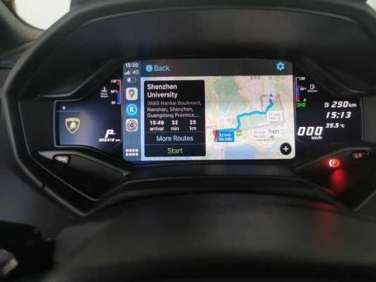 兰博基尼huracan装carplay（兰博基尼跑车可以连接蓝牙嘛）-图1