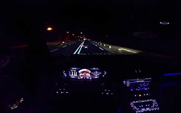 深夜驾驶兰博基尼图片（夜晚驾驶者）-图2