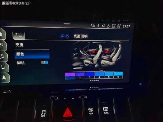 兰博基尼urus氛围灯（兰博基尼urus氛围灯怎么调）-图1