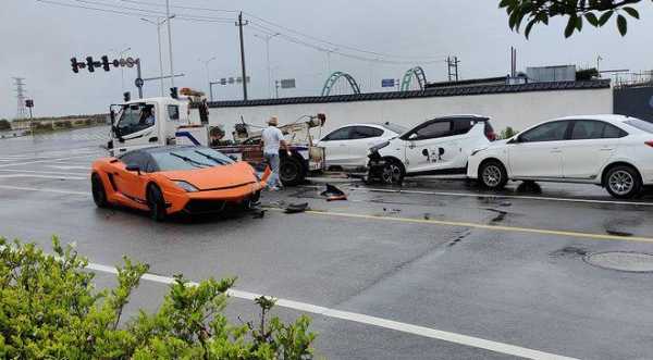 浙江嘉兴兰博基尼车祸（嘉兴港区兰博基尼撞车）-图3