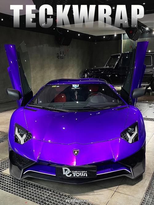 兰博基尼紫彩色（兰博基尼aventador紫色）-图1