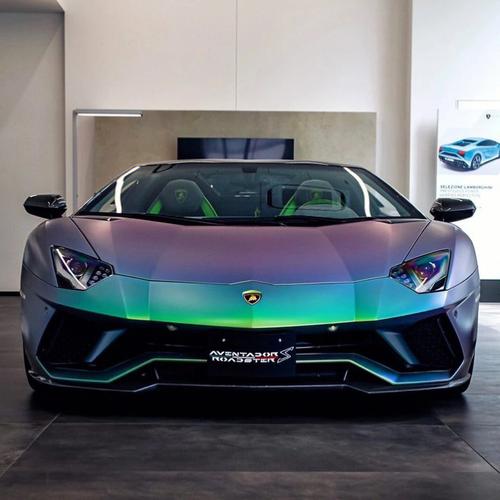 兰博基尼的篷车（兰博基尼敞篷aventador）-图1