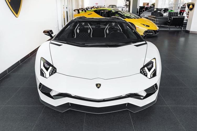 磨砂白兰博基尼（白色兰博基尼aventador）-图3