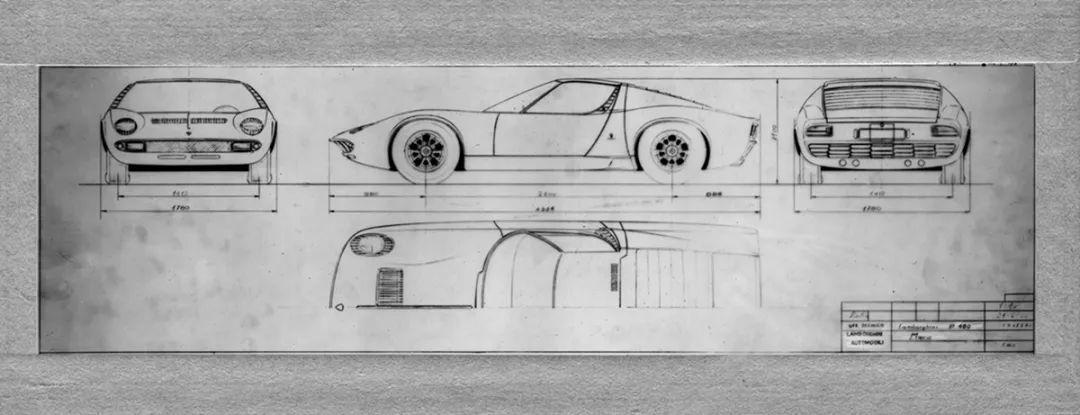 兰博基尼cad图（兰博基尼图纸）-图3