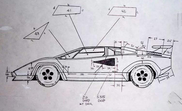 兰博基尼cad图（兰博基尼图纸）-图2